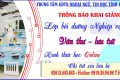 THÔNG BÁO TUYỂN SINH LỚP BỒI DƯỠNG NGHIỆP VỤ VĂN THƯ LƯU TRỮ