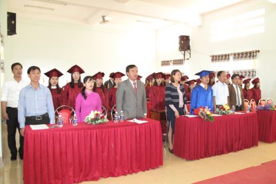 Lễ trao bằng tốt nghiệp ngành SP Mầm Non – Đam San