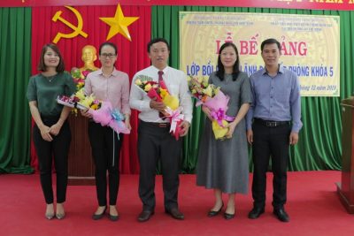 LỄ BẾ GIẢNG LỚP BỒI DƯỠNG LÃNH ĐẠO CẤP PHÒNG K5