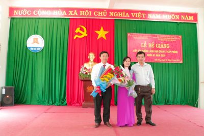 LỄ BẾ GIẢNG LỚP BỒI DƯỠNG LÃNH ĐẠO, QUẢN LÝ CẤP PHÒNG KHÓA 1