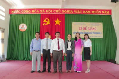 LỄ BẾ GIẢNG LỚP BỒI DƯỠNG LÃNH ĐẠO CẤP PHÒNG KHÓA 4/2019