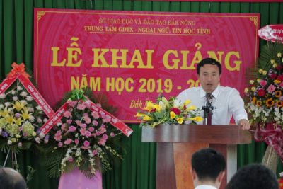 KHAI GIẢNG NĂM HỌC 2019-2020